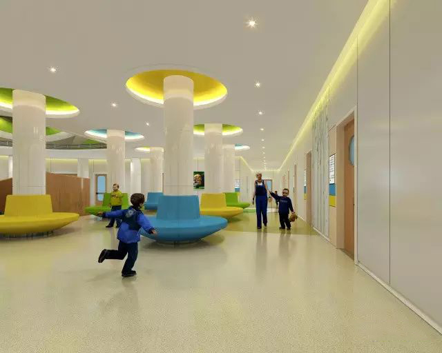 兒童醫院裝修設計的色彩選擇